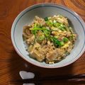 Ruriluru's cooksnap of when they made 角煮の汁リメイク☆親子丼☆.
