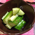 おさかな♡ママン's cooksnap of when they made ◆◆所要時間３０秒？！きゅうりの簡単副菜◆◆.