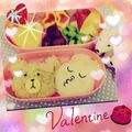 フラット君's cooksnap of when they made キャラ弁☆LINEのブラウン&コニー.