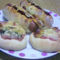 ぽんぷー's cooksnap of when they made 子供と作る★パン（ウインナー＆べーマヨ）.