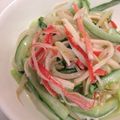 大根皇子's cooksnap of when they made ✿キュウリのカニ風味サラダ✿.