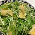 ゆったん's cooksnap of when they made 水菜と油揚げのマヨポン酢サラダ.