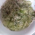 あやおーくいしんぼー's cooksnap of when they made キュウリとワカメの酢の物.