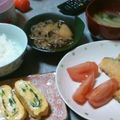 CHI〜CHAN's cooksnap of when they made お弁当にほうれん草の玉子焼き.