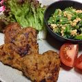 こぱんだ824's cooksnap of when they made 鶏ひき肉の和風ハンバーグ.