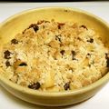 ぱんだまん's cooksnap of when they made フランス風・りんごのチョコクランブル.