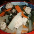 桂☆花's cooksnap of when they made ♡鶏団子 de 韓国スープ♡.