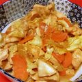 kkinococ's cooksnap of when they made ムネ肉とキャベツのピリ辛みそ炒め.