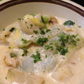 kayosesh's cooksnap of when they made 青梗菜と帆立のクリーム煮.