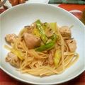 ともんがちゃん's cooksnap of when they made 鶏肉とキャベツのさっぱりスパゲティ.