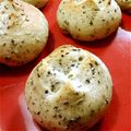 しましまもっぷ's cooksnap of when they made ホエーでごまパン.