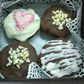 ひぃちゃんひー's cooksnap of when they made 簡単♪濃厚♪プチチョコケーキ.