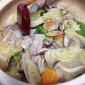 みーみーだ's cooksnap of when they made あさりと豚バラのシンプル鍋・柚子胡椒添え.