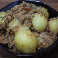 milletury's cooksnap of when they made じゃがいものそぼろ煮.