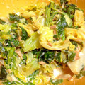 ♪めん♪'s cooksnap of when they made 簡単キャベツとほうれん草のツナあえ.