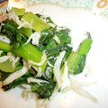 雪の雫's cooksnap of when they made 簡単　小松菜のおじゃこ炒め.