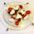 ブランディ's cooksnap of when they made セミドライトマトのカプレーゼ風ピンチョス.