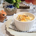 ☆＊お家グルメ工房＊☆'s cooksnap of when they made ほうれん草とジャガイモのグラタン.