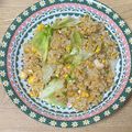 ★ころんたん★'s cooksnap of when they made 絶品＆簡単♪海老レタスチャーハン.