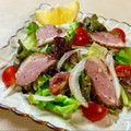 いなばっくす☆'s cooksnap of when they made 火いらず！簡単パストラミと新玉のサラダ.