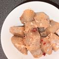 WOODs´'s cooksnap of when they made コンニャクと鰹節のいり煮.