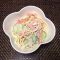 ♡MINE♡'s cooksnap of when they made スパゲッティサラダ.