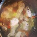 ♡MINE♡'s cooksnap of when they made 圧力鍋で参鶏湯風スープ.