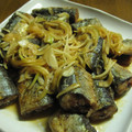 ＊さゆはる＊'s cooksnap of when they made 秋刀魚の揚げ漬け.