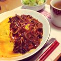 24megu's cooksnap of when they made キノコデミオムライス.
