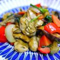 putimiko's cooksnap of when they made 牡蠣とたっぷり野菜の中華炒め♪.