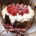 naaa＊moco's cooksnap of when they made 濃厚チョコケーキ☆クリスマス.