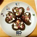 きむひょな's cooksnap of when they made バレンタインに♪一口サイズのふわチョコ.