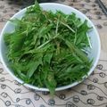 ☆toshimin☆'s cooksnap of when they made 簡単切るだけ水菜サラダ.