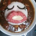 Ｋｚｍａｍａ's cooksnap of when they made バレンタインのお弁当に☆くちびるとハート.