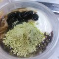 ユーロン's cooksnap of when they made 黒豆きなこヨーグルト.