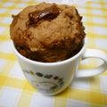 あーもこ's cooksnap of when they made アフロ☆マグカップケーキ♥簡単♥.