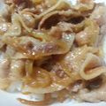 ﾃｨｺたん's cooksnap of when they made ♪某〇野家風な♪　＊豚丼＊.