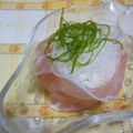 ひいら's cooksnap of when they made お花みたい✿生ハム手毬寿司.