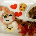 はるぅ。's cooksnap of when they made キャラ弁バレンタイン〜ドキンちゃん〜.