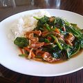 jimm's cooksnap of when they made ほうれん草たっぷり食べられる☆焼き肉丼.