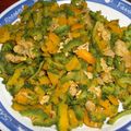 *ゆっこ's cooksnap of when they made ゴーヤ＆かぼちゃのオイスター炒め.