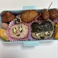 ねねさわ❤️'s cooksnap of when they made たまごっち『まめっち』おにぎり弁当！.