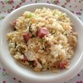 mario大好き's cooksnap of when they made ☆超簡単なスパム入り塩チャーハン☆.