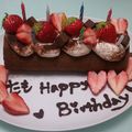 ☆☆みぉみぉ☆☆'s cooksnap of when they made バレンタイン♡ロールケーキ♡.