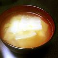 手作り豆腐's cooksnap of when they made 簡単スピーディ☆残った白菜で味噌汁.