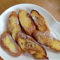 もぐもぐ5kids's cooksnap of when they made ■□アイスＤＥ簡単フレンチトースト□■.