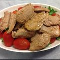 まぁぼぉ2012's cooksnap of when they made 豚肉ソテー♪柚子胡椒風味のさっぱりソース.