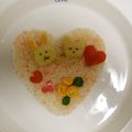 goofymarin's cooksnap of when they made 離乳食完了期☆お祝いに♪ご飯ケーキ.