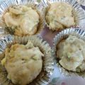 さかつん子's cooksnap of when they made さつまいもときな粉の蒸しパン 卵不使用.