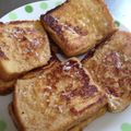 ペキボン's cooksnap of when they made 混ぜて焼くだけミルク紅茶フレンチトースト.